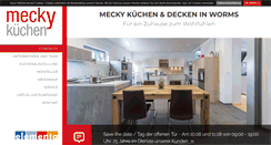 Desktop Screenshot of meckyundmecky.de